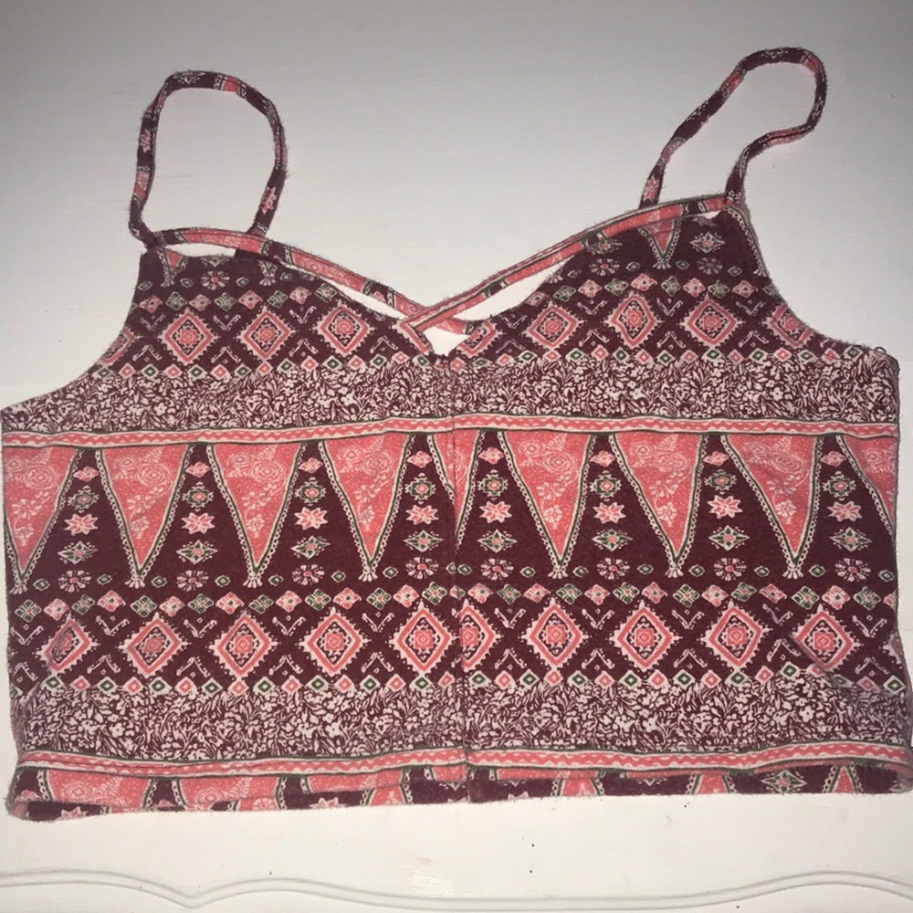 Crop festival shirt